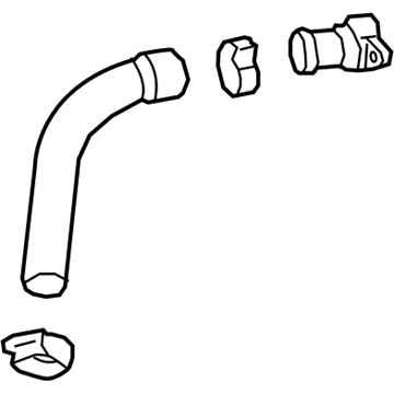 Hyundai 25415-F2100 Hose Assembly-Radaator, Lower