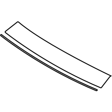 Hyundai 81620-GI000 GLASS ASSY-VISIONROOF FR