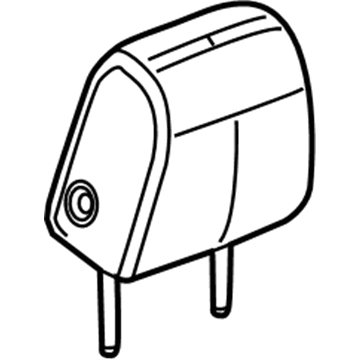 GM 23216668 Headrest