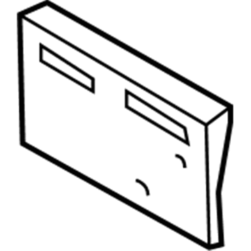 Infiniti 96210-CL70A Bracket-Licence Plate