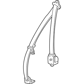 Ford 6L5Z-10611B09-AA Lap & Shoulder Belt