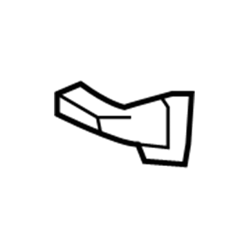Mopar 55399148AA Seal-Fender To COWL