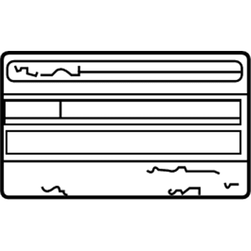 Toyota 11298-50232 Emission Label