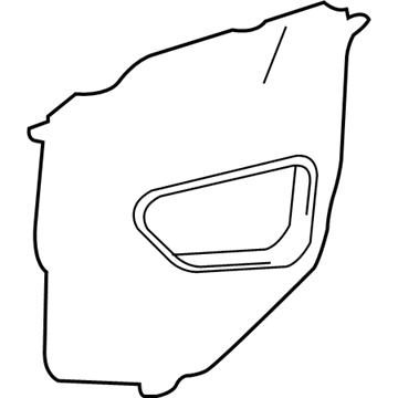 Lexus 67831-60190 Cover, Front Door Service