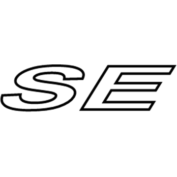 Toyota 75443-06090 Nameplate