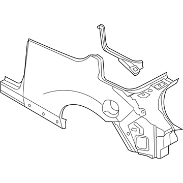 Nissan G8100-1GRMA Fender-Rear, RH