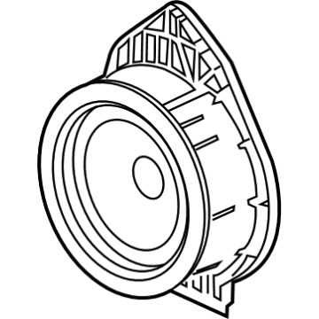 GM 84664540 Rear Door Speaker