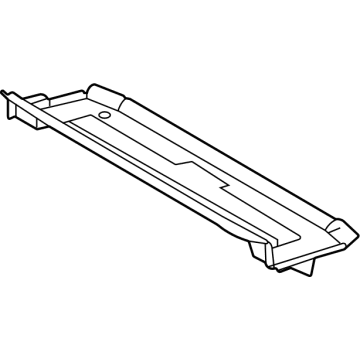 Lexus 16592-F0160 GUIDE, RADIATOR AIR
