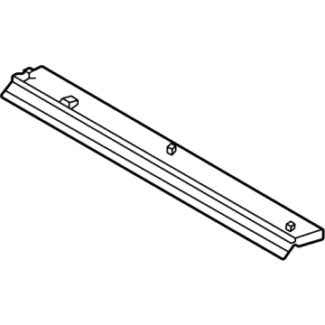 Lexus 16594-F0130 GUIDE, RADIATOR AIR