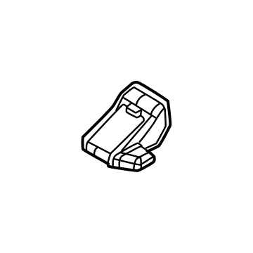 Kia 89663CV010CVH COVER-REAR SEAT MTG