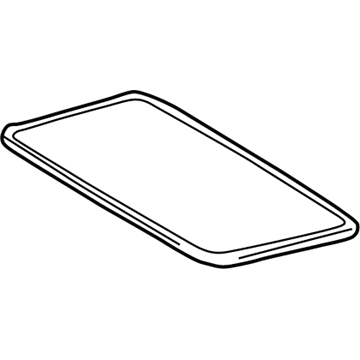 Toyota 63201-60063 Glass Assembly