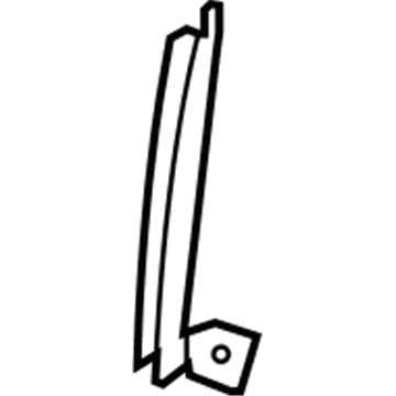Honda 72231-SAA-003 Sash, R. FR. Door Center (Lower)