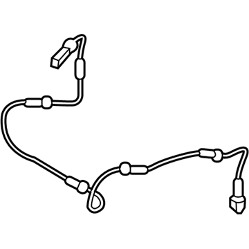 BMW 37-14-6-861-346 Cable, Wheel Acceleration Sensor