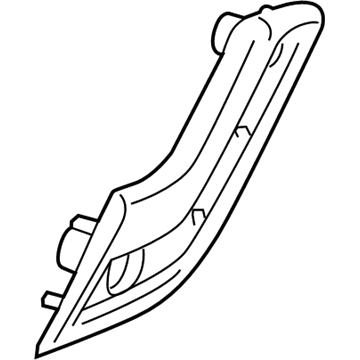 Mopar 1RC70DX9AB Bezel-Release Handle
