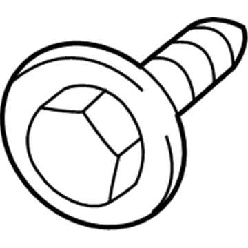 Mopar 6512004AA Screw-HEXAGON Head