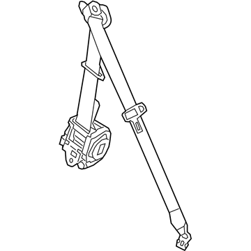 GM 19302807 Lap & Shoulder Belt