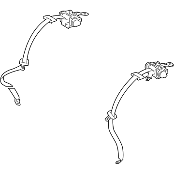 Lexus 73360-50231-A4 Belt Assembly, Rear Seat