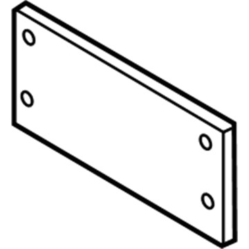 BMW 51-11-7-373-467 Licence Plate Base