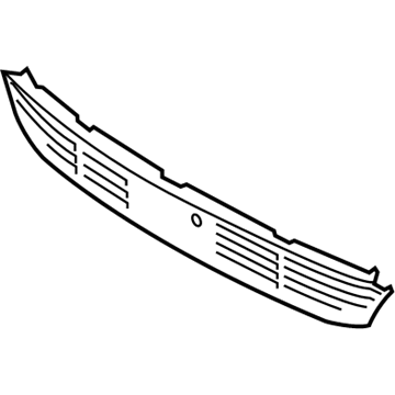 BMW 51-11-7-486-830 Grille, Air Inlet, Middle