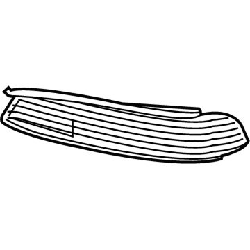 BMW 51-11-7-486-839 Grille, Air Inlet, Open, Left