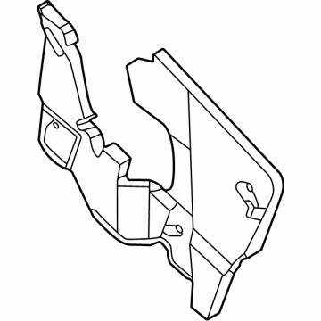 BMW 51-43-5-A11-B13 ACOUSTIC FELT, REAR LEFT
