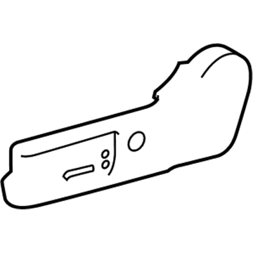 Toyota 71812-0C212-C0 Recliner Cover