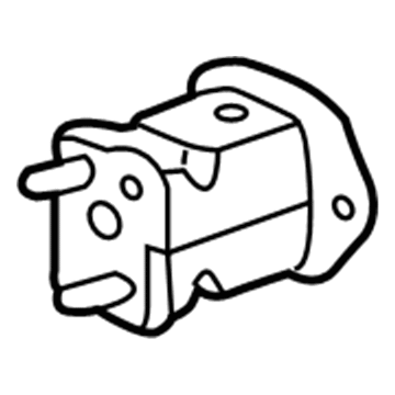 Lexus 52025-60020 Extension Sub-Assy, Front Bumper, NO.2 RH