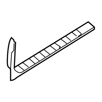 Nissan 769B4-EA000 Plate-Kicking, Front RH