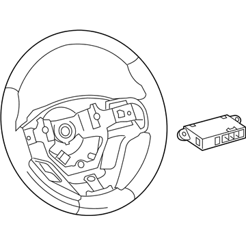 Toyota 45100-0E351-C0 Steering Wheel