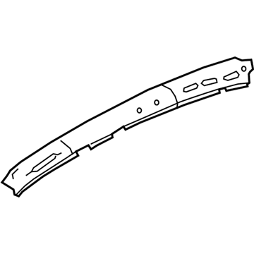 Nissan G6314-4RAMA Reinforce-Roof Side Rail, Outer RH