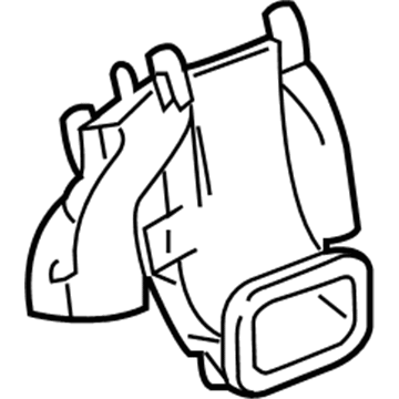 GM 39089404 Center Duct