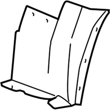 GM 15284660 Fender Liner