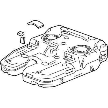 GM 85138839 TANK ASM-FUEL