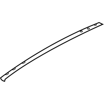 Hyundai 81675-N9000 SIDE MOLDING-PANORAMAROOF, LH