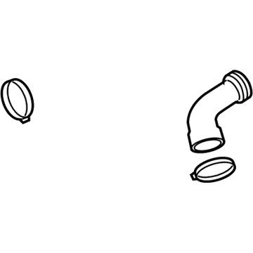 BMW 13-71-7-575-407 Charge Air Line