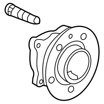 GM 13591999 Rear Hub