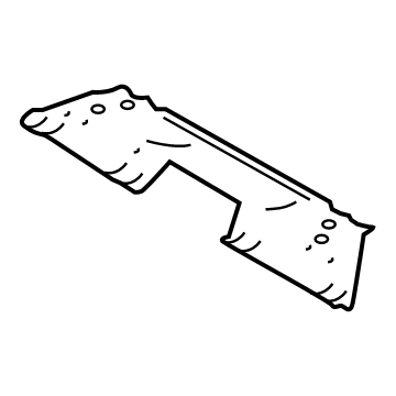 Nissan G4540-9HFMA MEMBER ASSY-CROSS, REAR SEAT