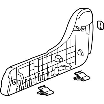 Honda 81748-THR-A01ZA Cover, L. Middle Seat Center *YR507L* (SHADOW BEIGE)