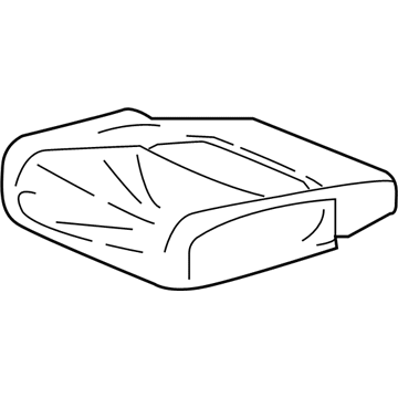 Honda 81731-THR-A01ZA Cover, Driver Side Middle Seat Cushion Trim (Shadow Beige)