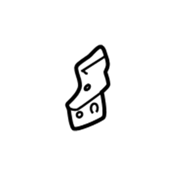 Nissan 82400-4P000 Hinge Assembly-Rear