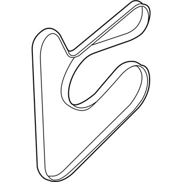 Kia 252122E300 Ribbed V Belt