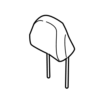 Hyundai 88700-S8010-UBR Headrest Assembly-Front Seat