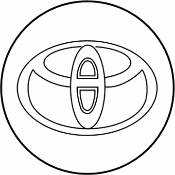 Toyota 42603-48130 Wheel Hub Ornament Sub-Assembly