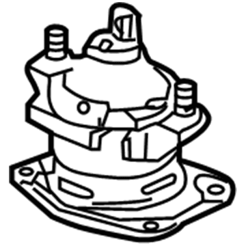 Acura 50810-SJA-A02 Mounting Assembly, Rear Engine