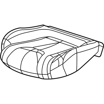 Mopar 5PS03DX9AA Cover-Front Seat Cushion