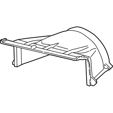 GM 15687115 Shroud-Radiator Fan Upper