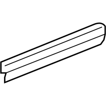 Honda 73336-TF0-000 Rubber B, Quarter Dam