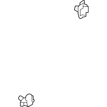 Honda 91502-TF0-003 Clip, FR. Corner Windshield Glass