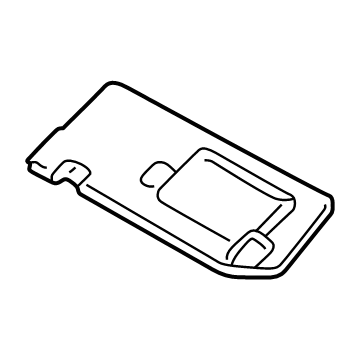 Hyundai 85210-N9040-MMH SUNVISOR ASSY, LH