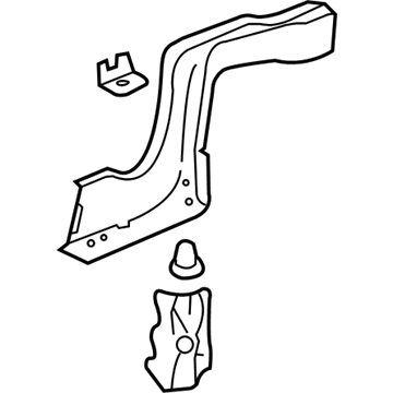 GM 19206662 Rear Rail Assembly